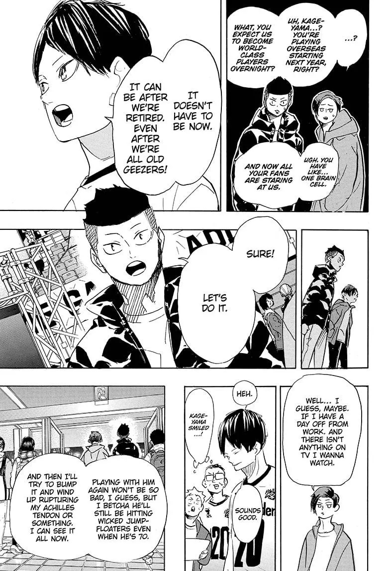 Haikyuu!! - Chapter 401 - Page 18